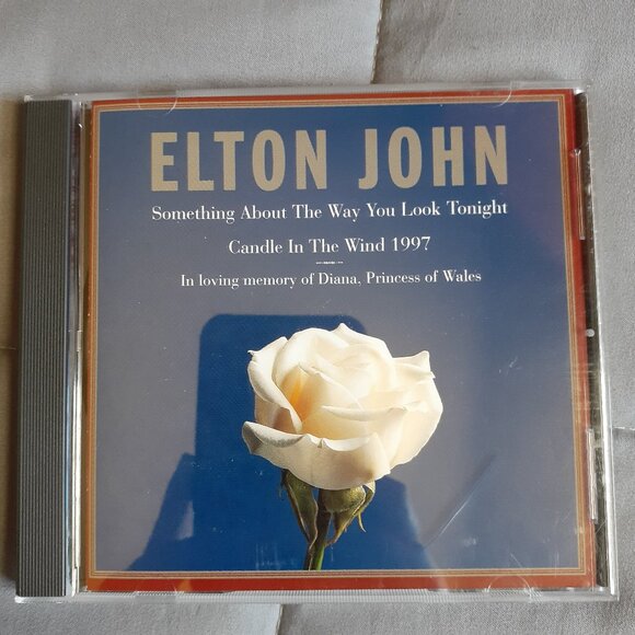 ELTON JOHN Candle In The Wind CD 1997 Princess Diana Memorial Tribute - Picture 1 of 5